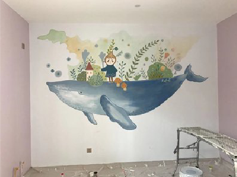 宾川手绘墙的特点及优势。