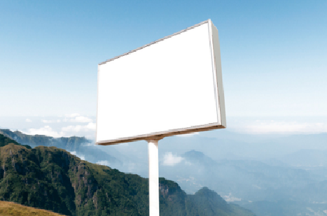 宾川户外广告变革的趋势。