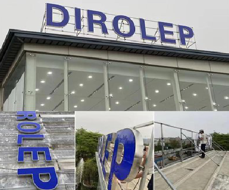 宾川楼顶发光字安装的注意事项。